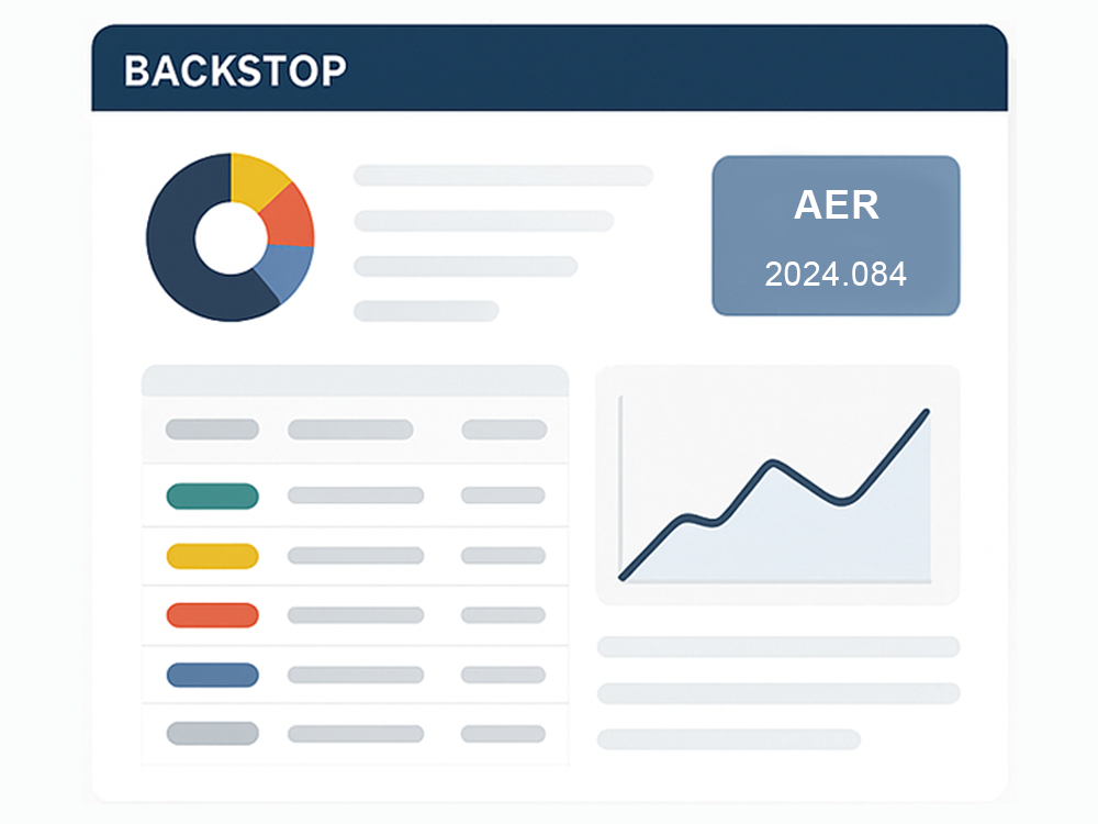 BACKSTOP graphic BACKSTOP graphic