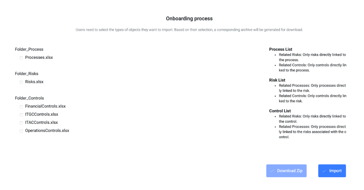 Cybersecurity and IT governance software onboarding BACKSTOP Cybersecurity and IT governance software onboarding BACKSTOP